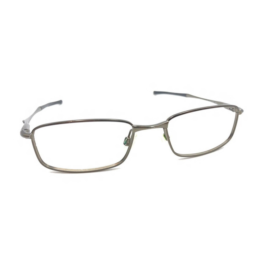 Oakley Casing OX3110-0352 Pewter Rectangle Eyeglasses Frames 52-18 143 Men Women